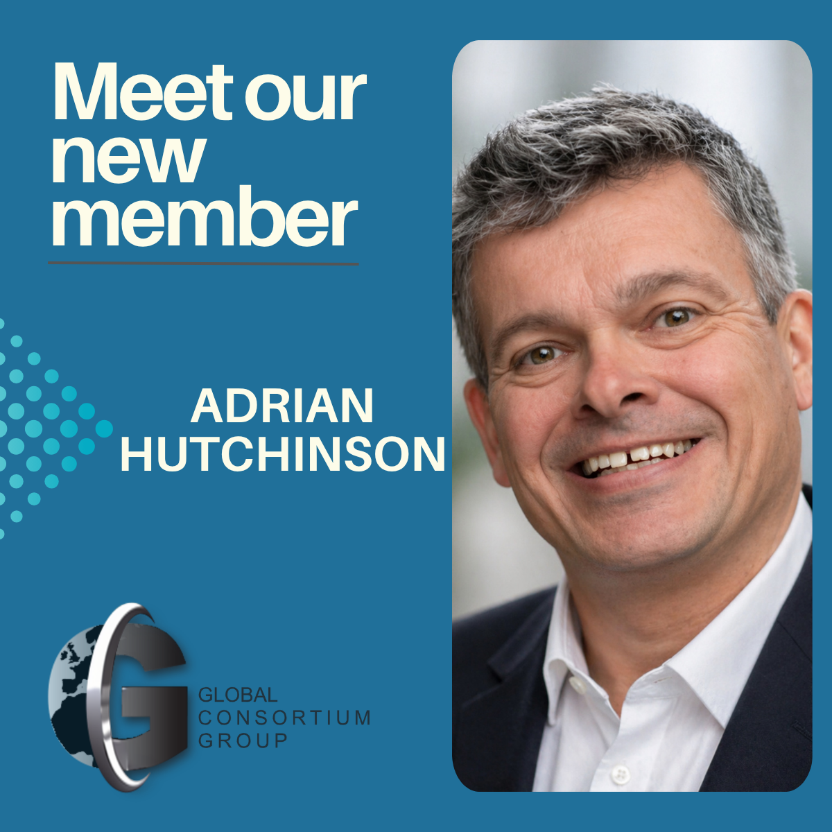 Member Announcement!! - Adrian Hutchinson