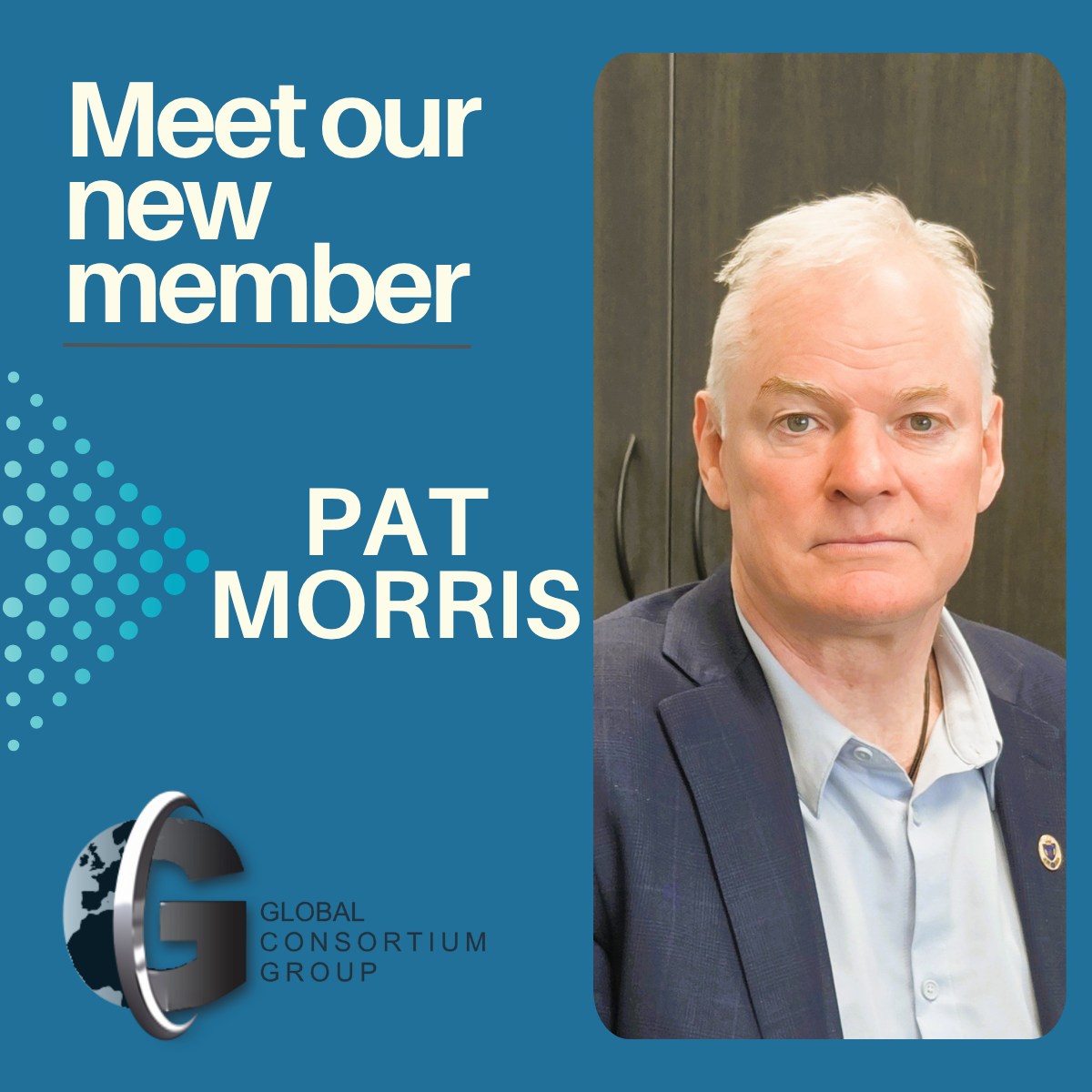Member Announcement - Pat Morris!!