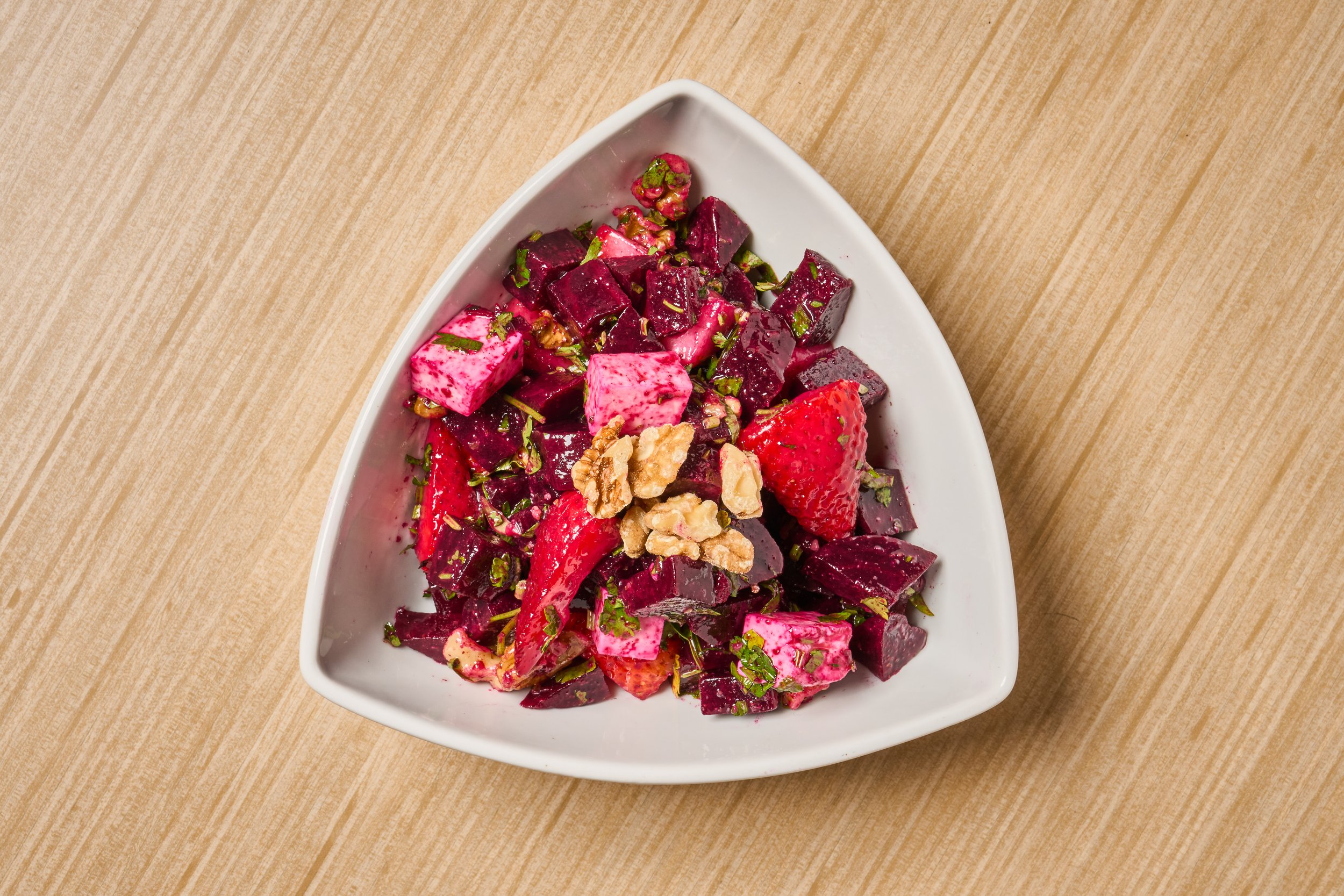 Beetroot Halloumi Salad