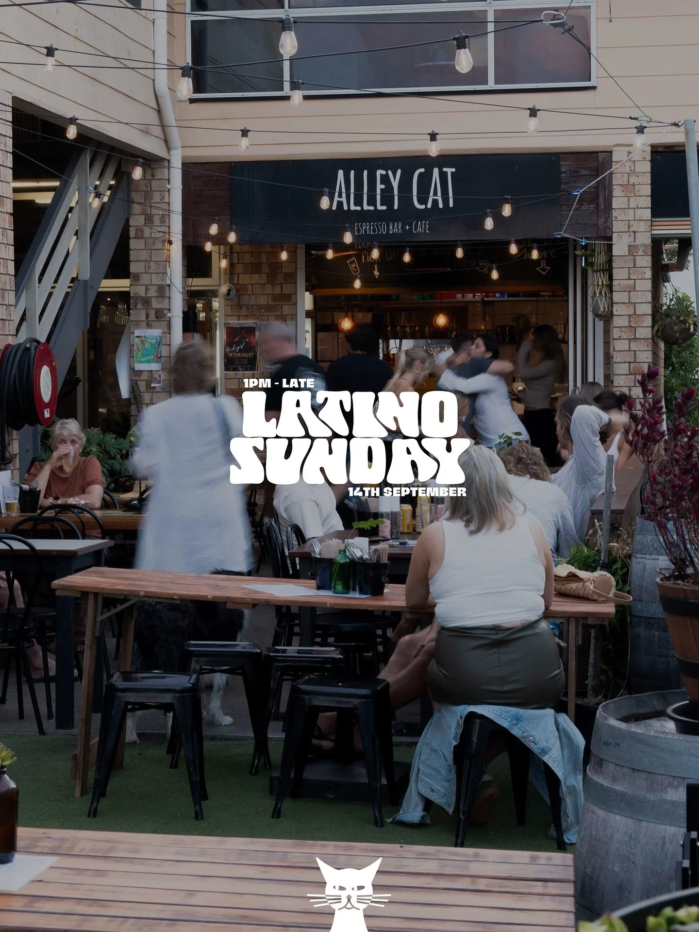 Latino Sunday in the Alley 💃

Get ready to turn up the heat, @lasaguasband is bringing all the Latin beats from 1PM til late the perfect Sunday session.

THE DEETS
$7 schooners between 1&ndash;2PM.
$15 cocktails all day, from your spicy margaritas t
