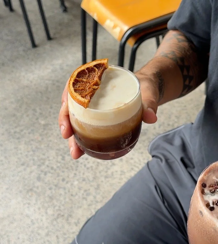 Cold foams comin&rsquo; in hot, the perfect add on to your meal or any of our iced drinks 🖤