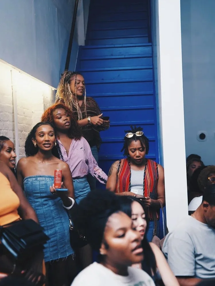 Our space exists for moments like this. Tag your girls. 🪩

And grab your ticket to the next @cuetherecord listening session on 9/7, featuring Malibu by @anderson._paak. Yes lawwwd! 🎧

🎟️ Link in bio.

All photos by @vincentk.osei