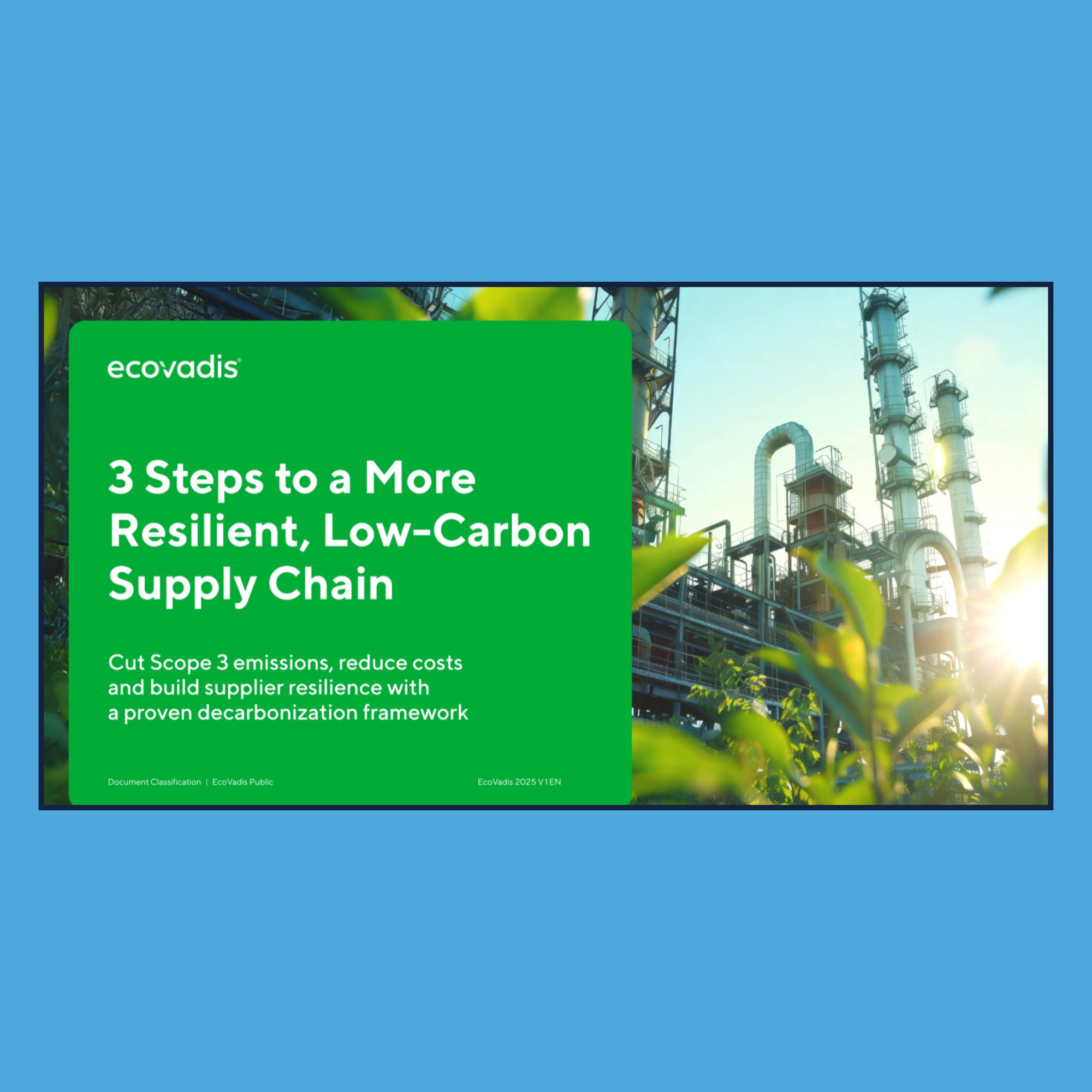 Lead-gen ebook for EcoVadis