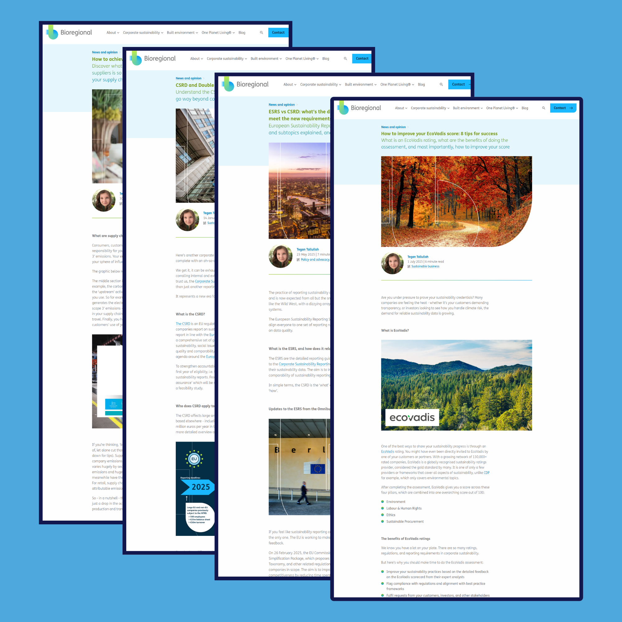 SEO blog posts for Bioregional