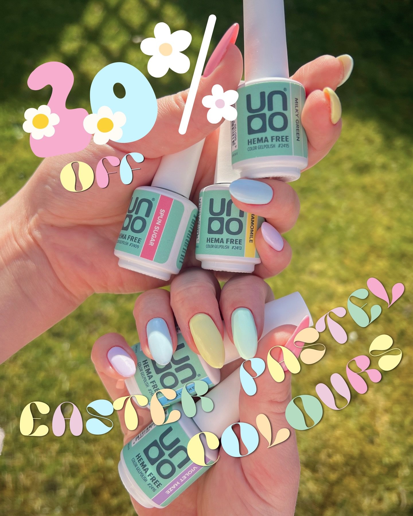 Spring just feels better in pastels 🌷

We picked our favorite shades for this season &mdash; soft, fresh, and effortlessly clean on the nails.
The kind of colors you always come back to.

Easter little treat for you &mdash;
pastel shades are now on 