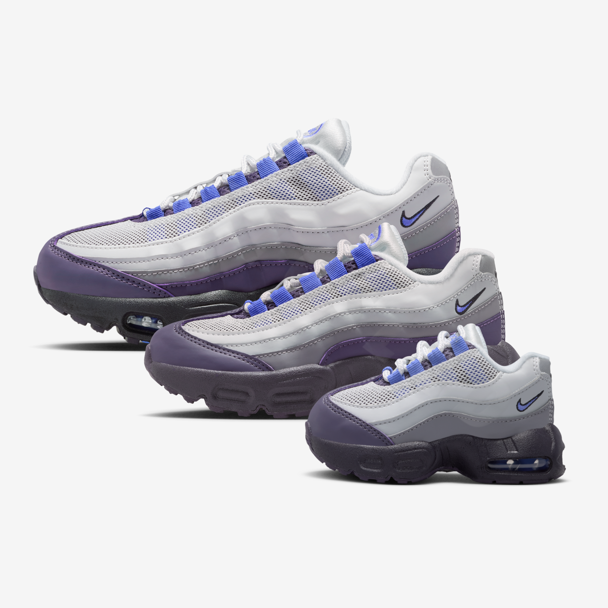 A First Look At The Air Max 95 “Purple Dynasty” Family Pack