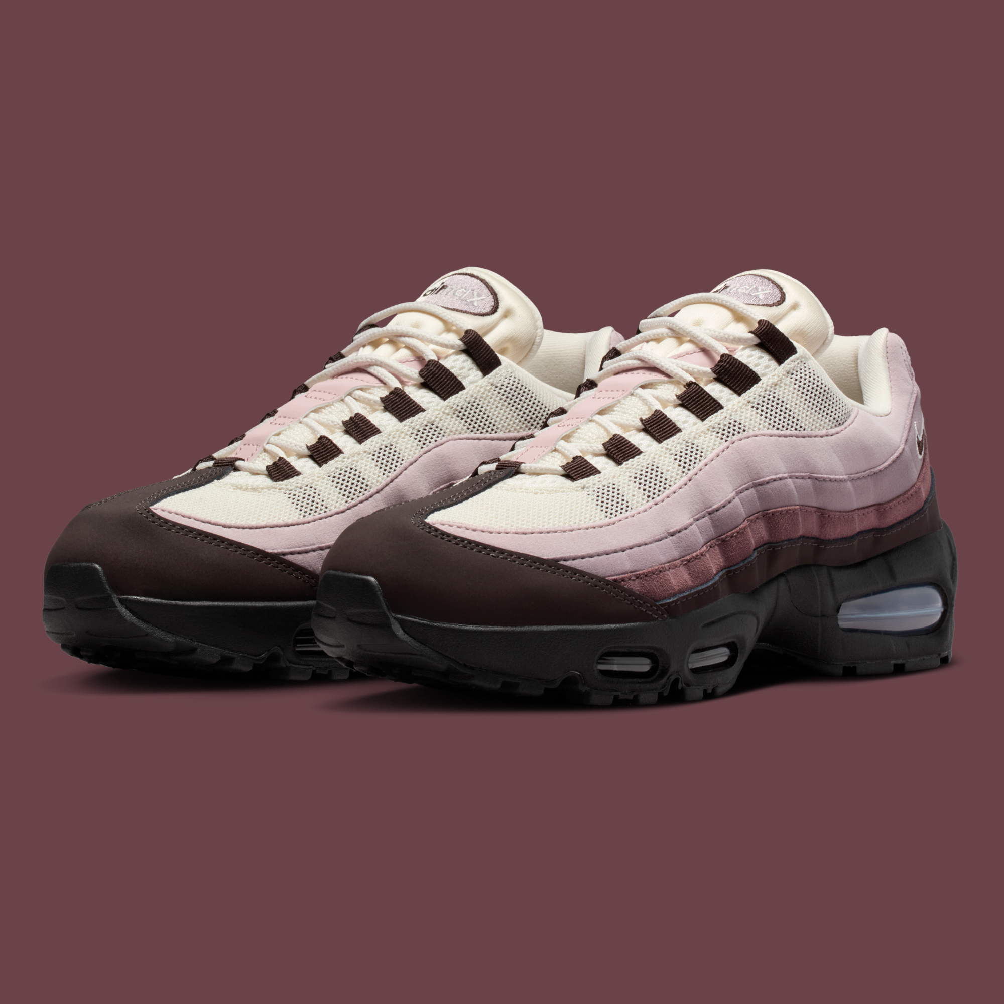 Light Violet Ore And Velvet Brown Cover The New Women’s Air Max 95