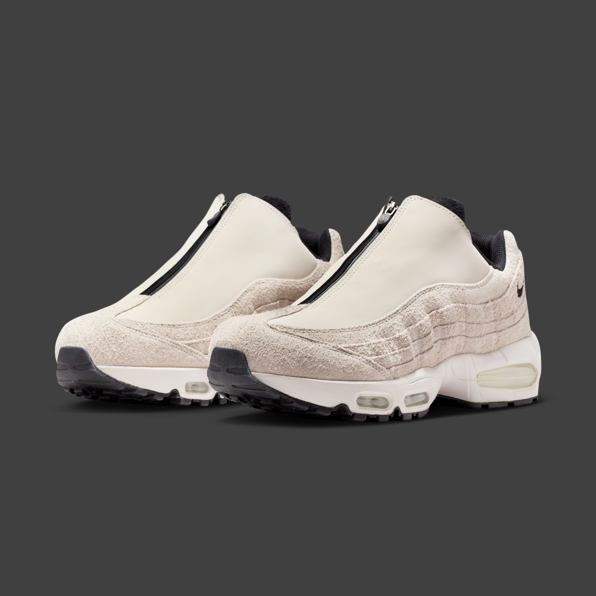 Another Air Max 95 Zip On The Way, This Time In Phantom & Black