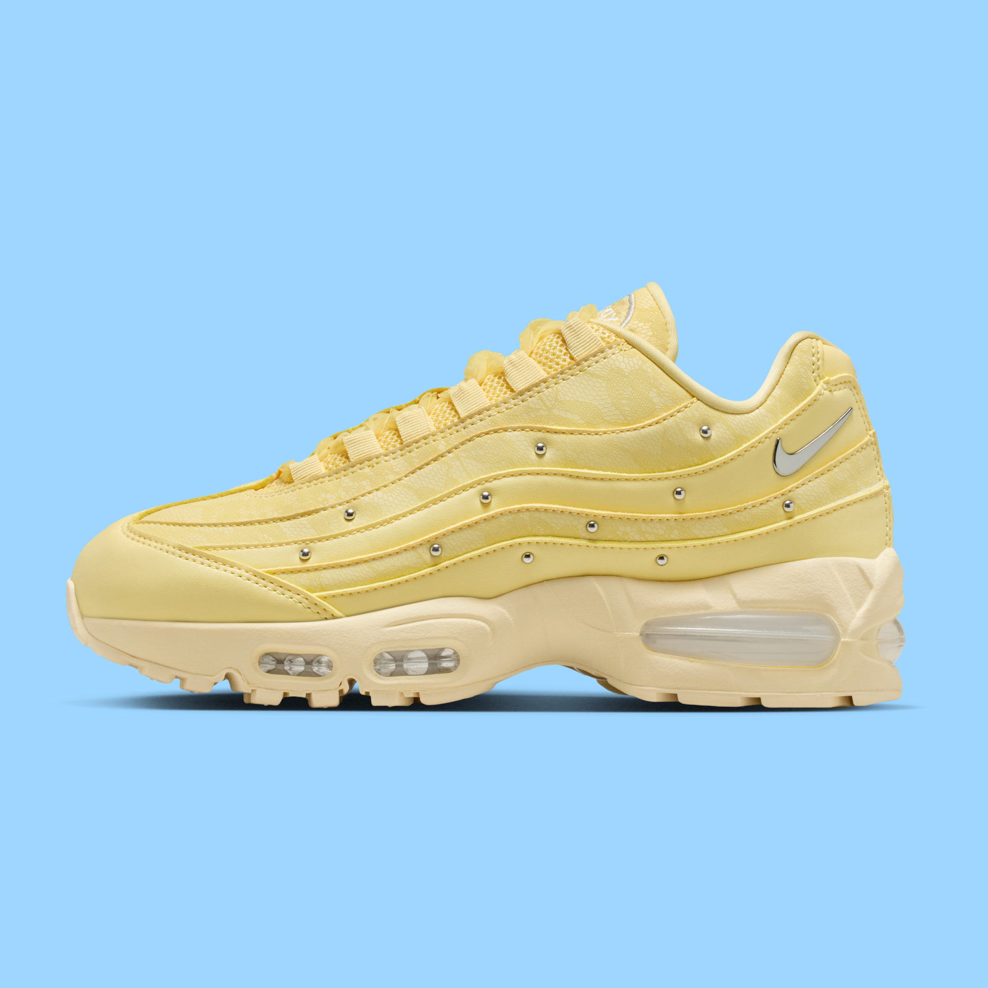 Nike Explores Texture and Tone with the Air Max 95 “Soft Yellow”