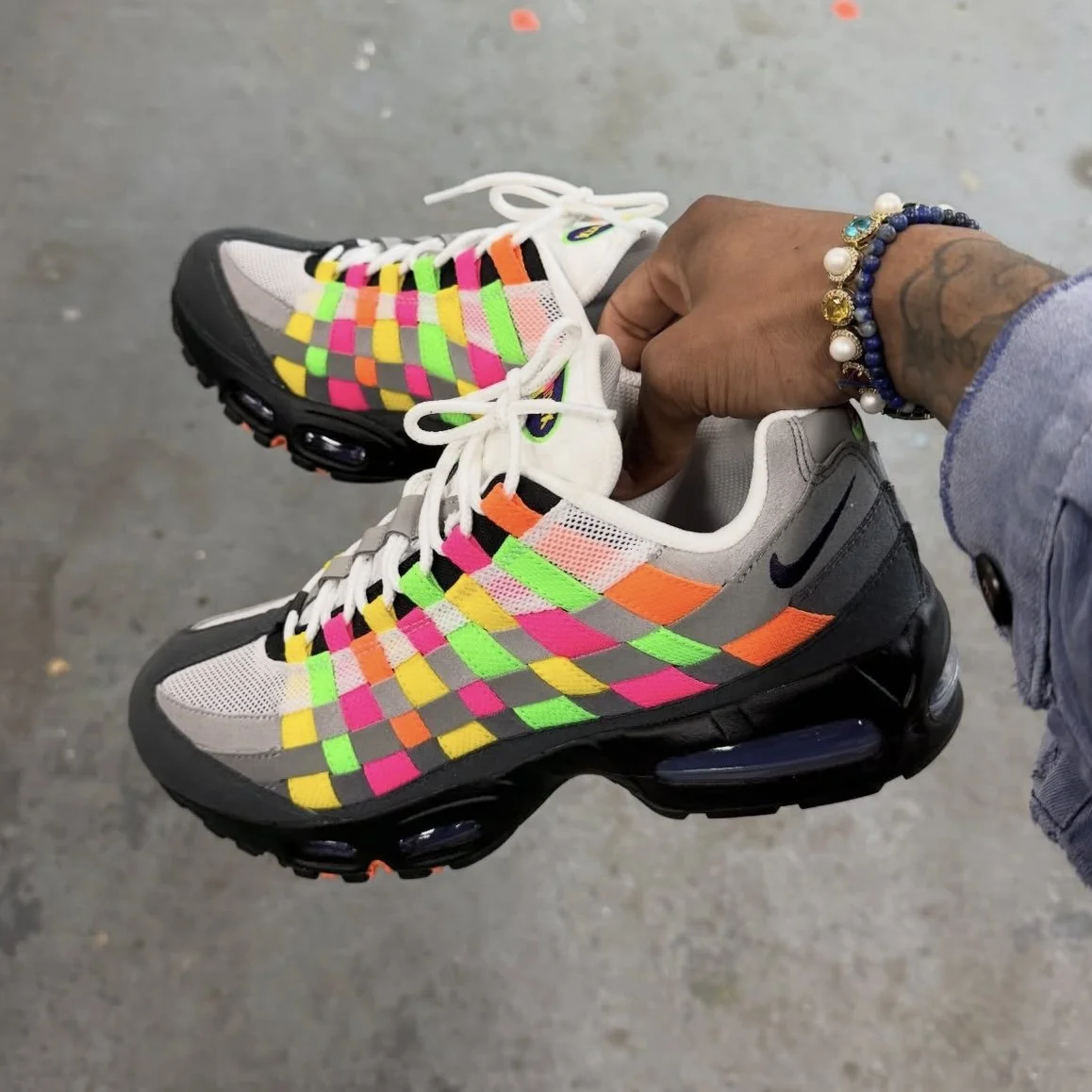 New Woven Air Max 95 Multi-Colour On The Way