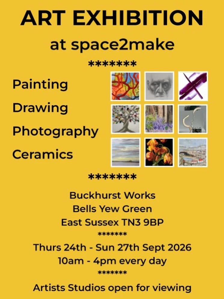 Come and check out some amazing work from all of the super talented artists and makers at @space_2_make 

I&rsquo;m so proud that so many of the fabulous members from The Mud Rooms have contributed to the exhibition. The range and brilliance of the c