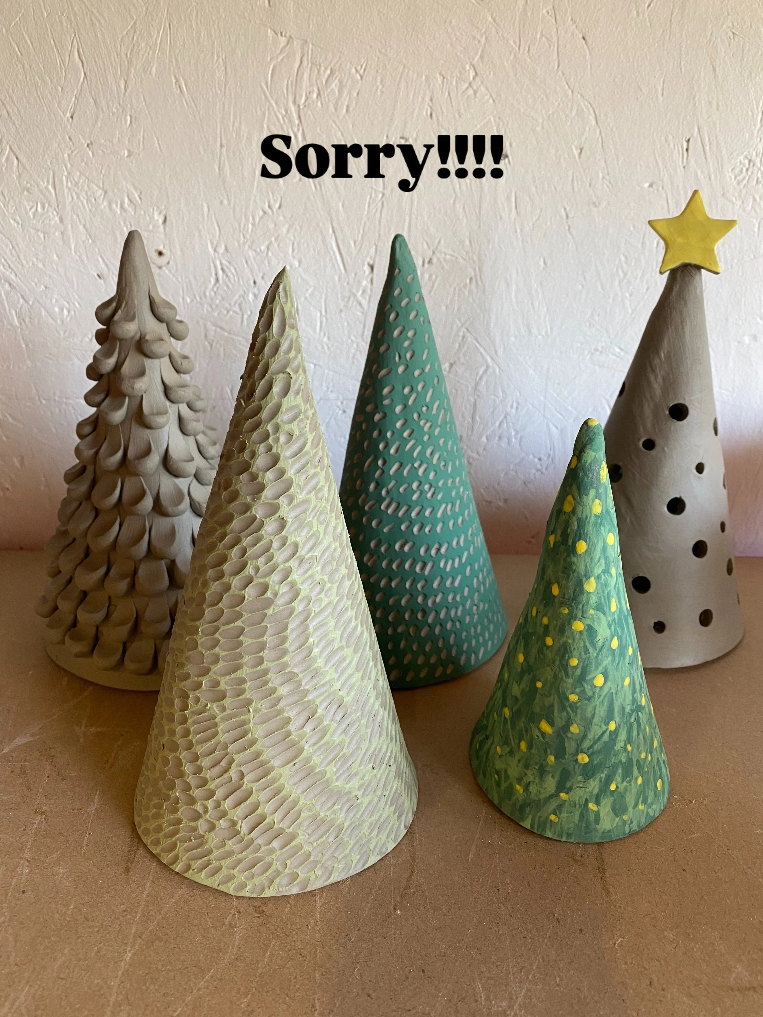 We know it&rsquo;s barely October, but we&rsquo;ve been experimenting in the studio today with Christmas trees for our November workshops.

Watch this space for dates, or get in touch if you&rsquo;re looking for a family or work event.

(Can&rsquo;t 