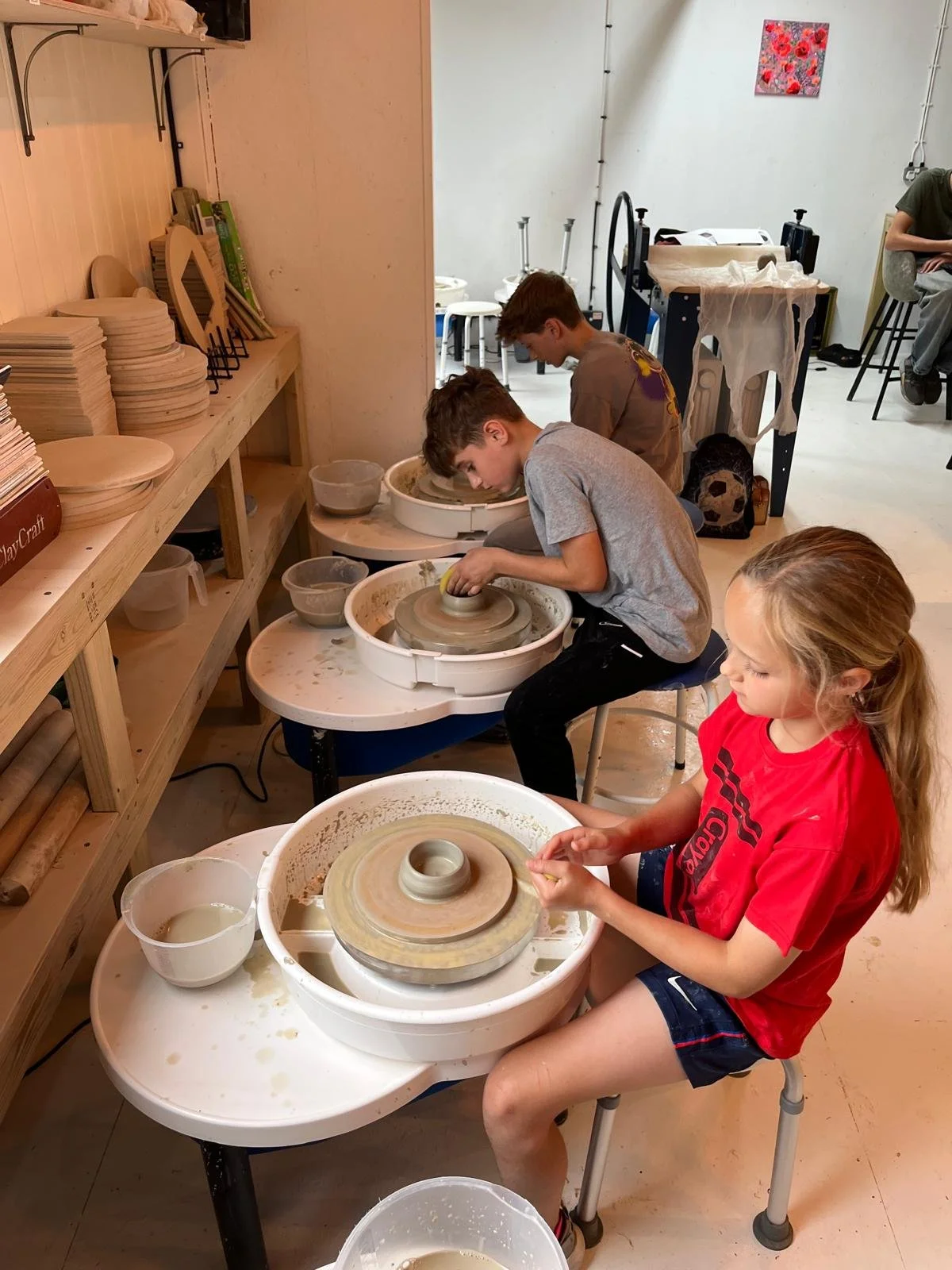 Saturday kids' pottery class - 9-11 am - January start