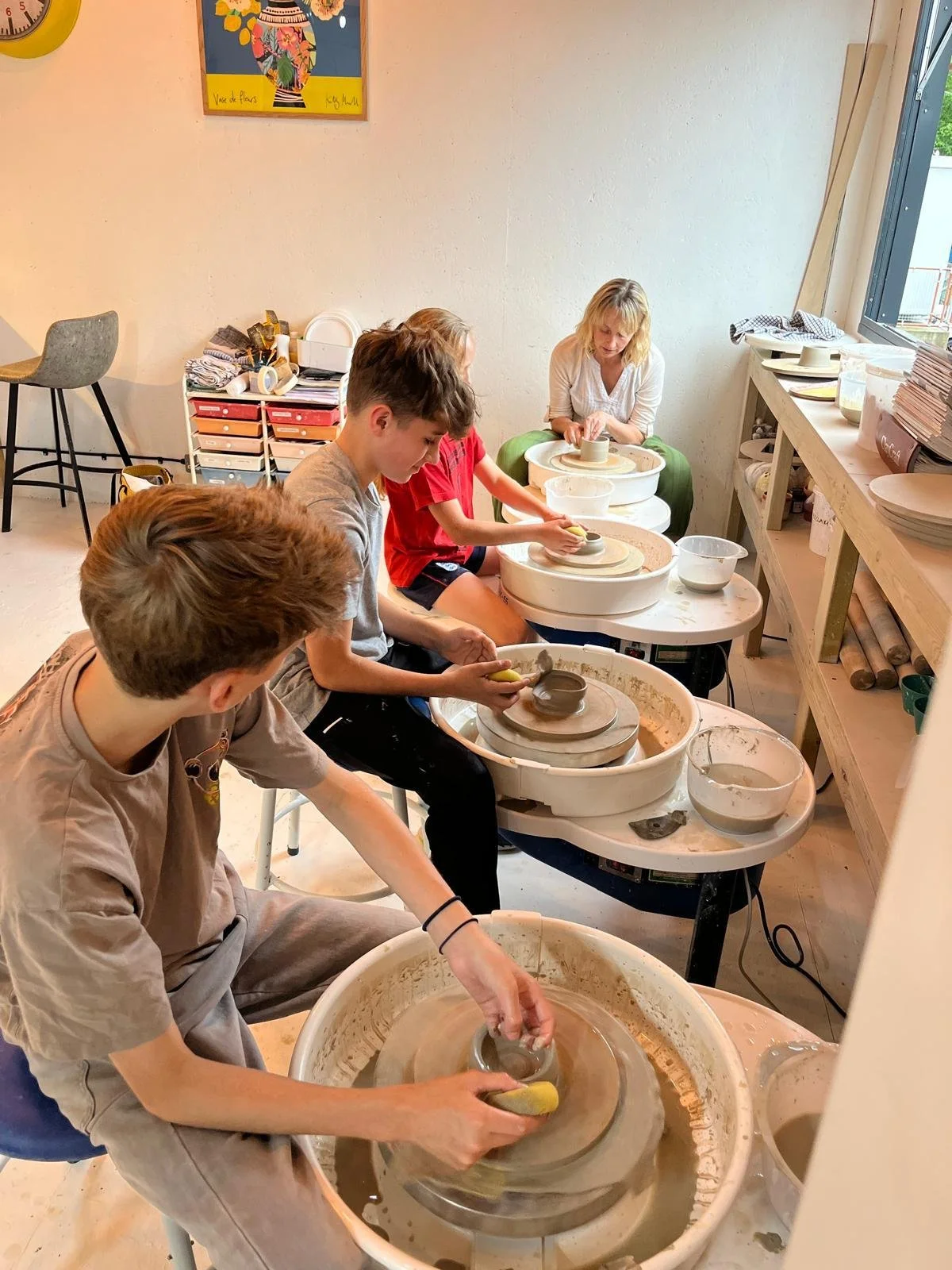 Kids' after school pottery class - Wednesdays - January start