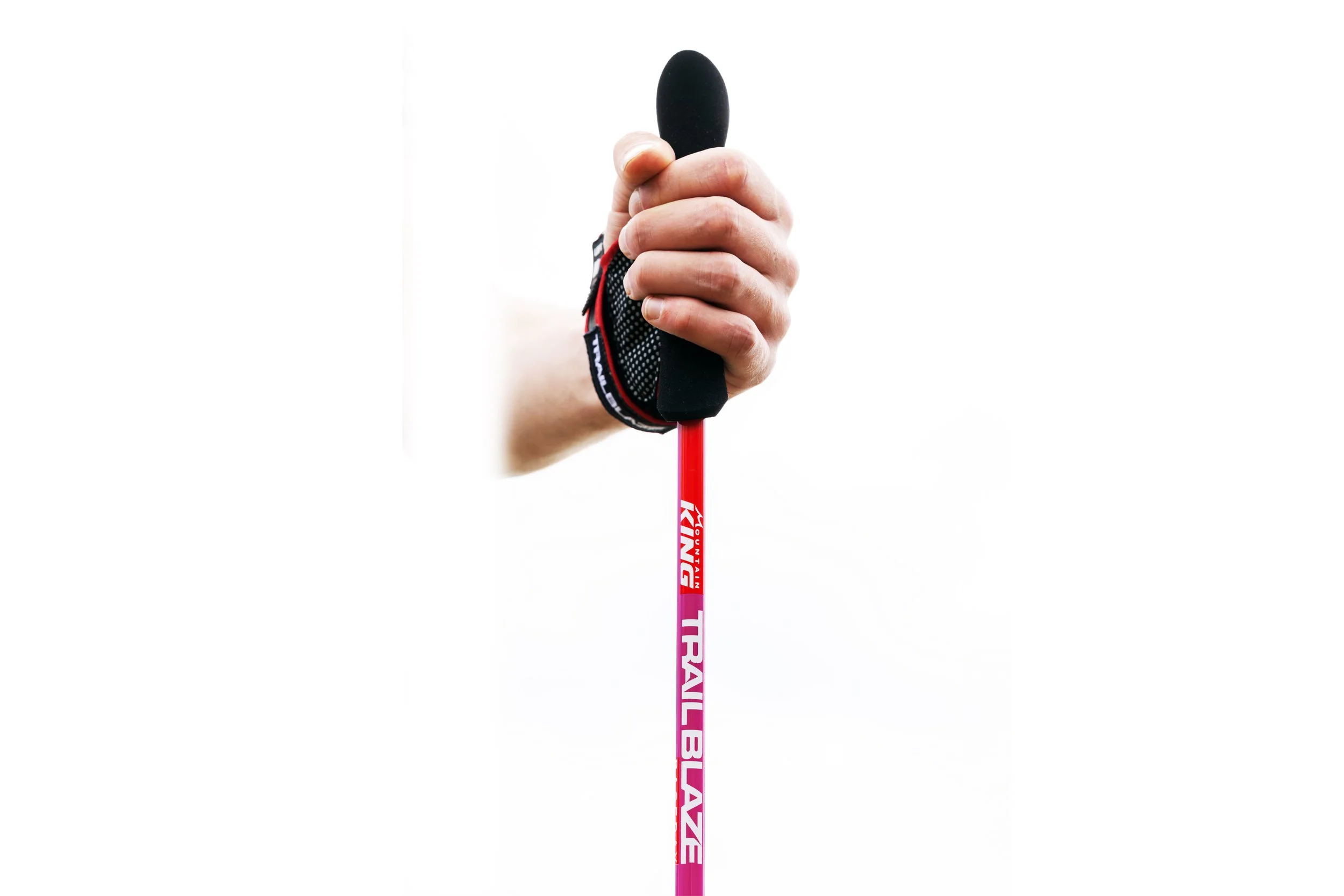 Mountain King SkyRunner Edge glove grip pole, advanced UK-made carbon design for trail runners and ultra marathon athletes