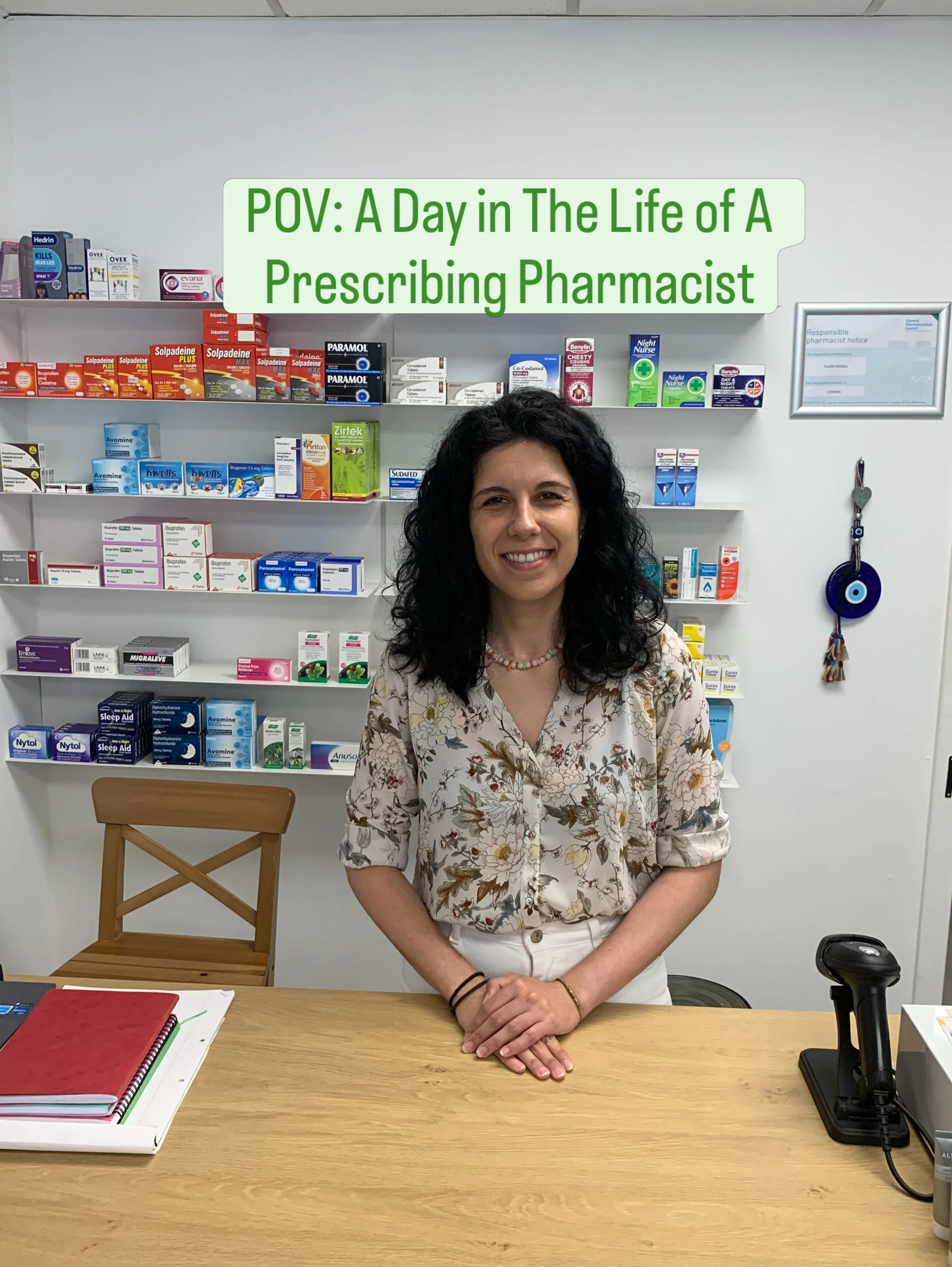 A day in the life of a prescribing pharmacist From clinical decisions to patient care, there&rsquo;s so much more to pharmacy than you might think. #pharmacyclinicEdinburgh #helpingyou #prescribingpharmacist #privatepharmacy #edinburgh