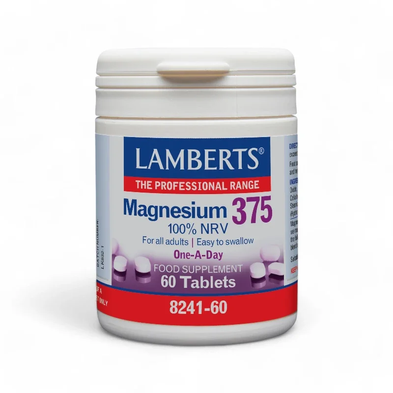 Lamberts Magnesium 375 Vegan 60 Tablets