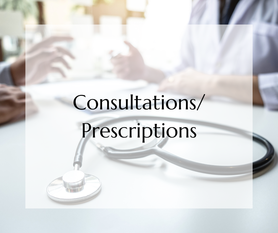 Whether you need a consultation for a new problem, have run out of medicine, or anything in-between! We are able to help, both in-person and online.