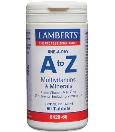 Lamberts A To Z Multivitamins & Minerals 60 Tablets