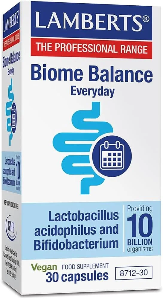 Lamberts Biome Balance Everyday Probiotics Vegan 30 Capsules