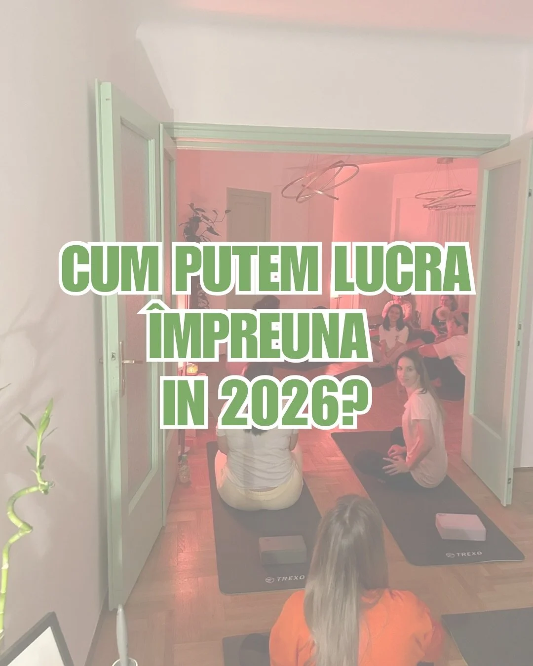 Din 14 ianuarie reiau clasele de grup, abia astept ❤️

Cu ocazia acestui reminder, m-am gandit ca e o idee buna sa va spun cum putem lucra impreuna in 2026.

🧘&zwj;♀️ clase yoga de grup - ne dam intalnire in fiecare miercuri seara si duminica dimine