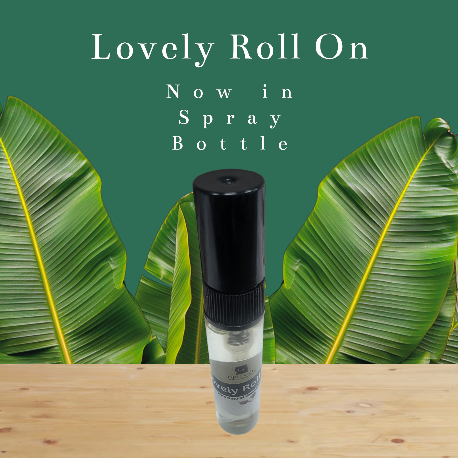 Lovely Roll On (Now in Spray Bottle) – On 10ml: Enchanting Fragrance with a Touch of Elegance