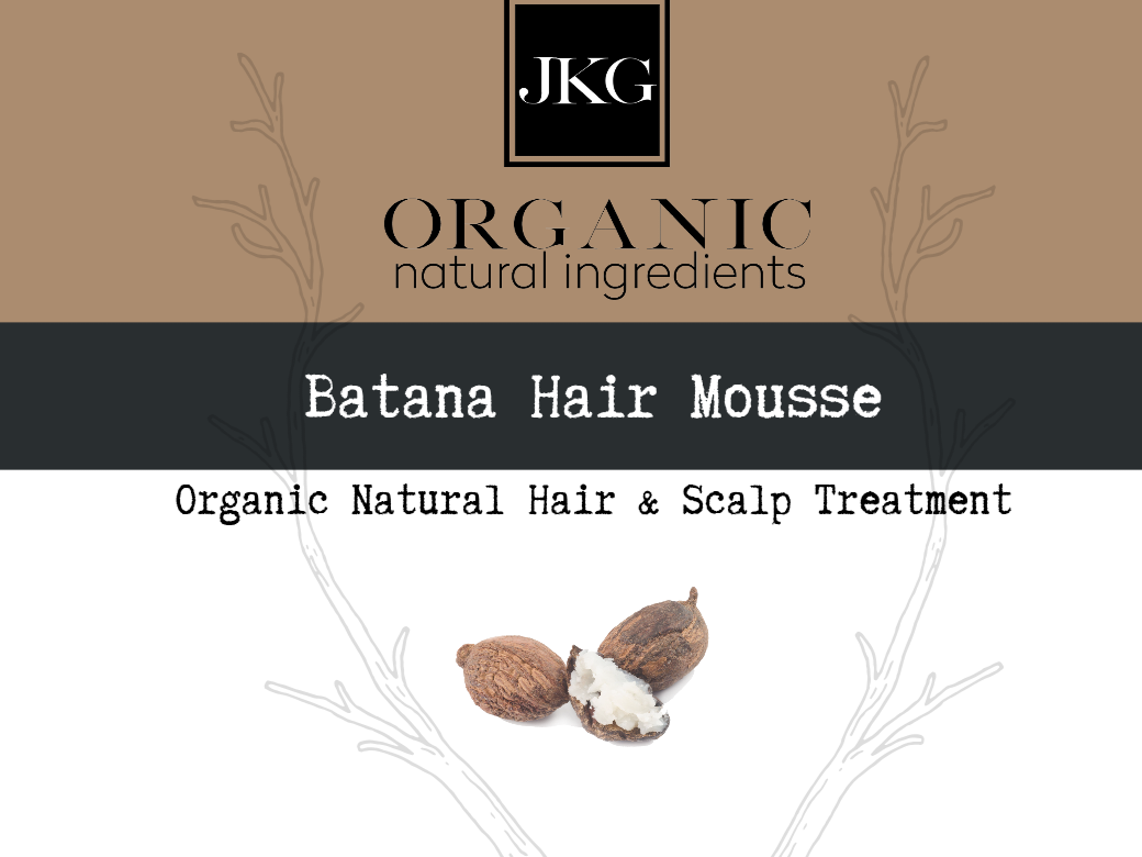 COMING SOON!!! JKG Batana Gold Hair Styling Light Hold Mousse Define, Style & Nourish – Naturally (86g)