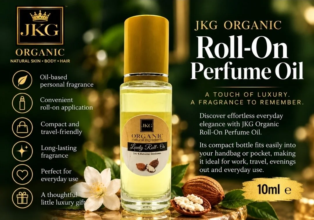 JKG Organic Roll-On Perfume Oil | Pocket Fragrance