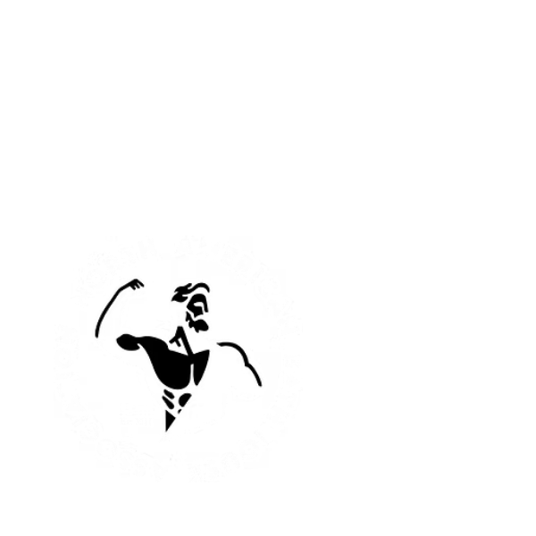 North American Bathhouse Association circular logo with a flexing male figure; The Works is a member.