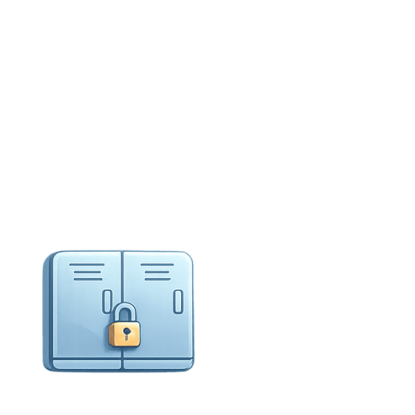 Locker rental rates icon