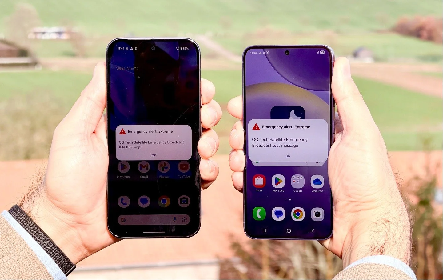 OQ Delivers Europe’s First Direct-to-Mobile Emergency Broadcast from Space