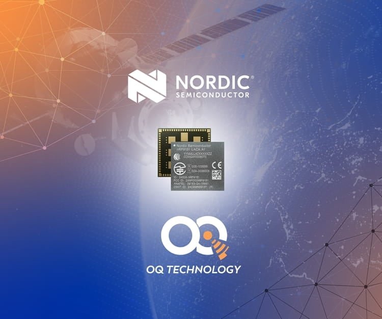 Nordic and OQ Technology Demonstrate Direct NB-IoT Connectivity Via LEO