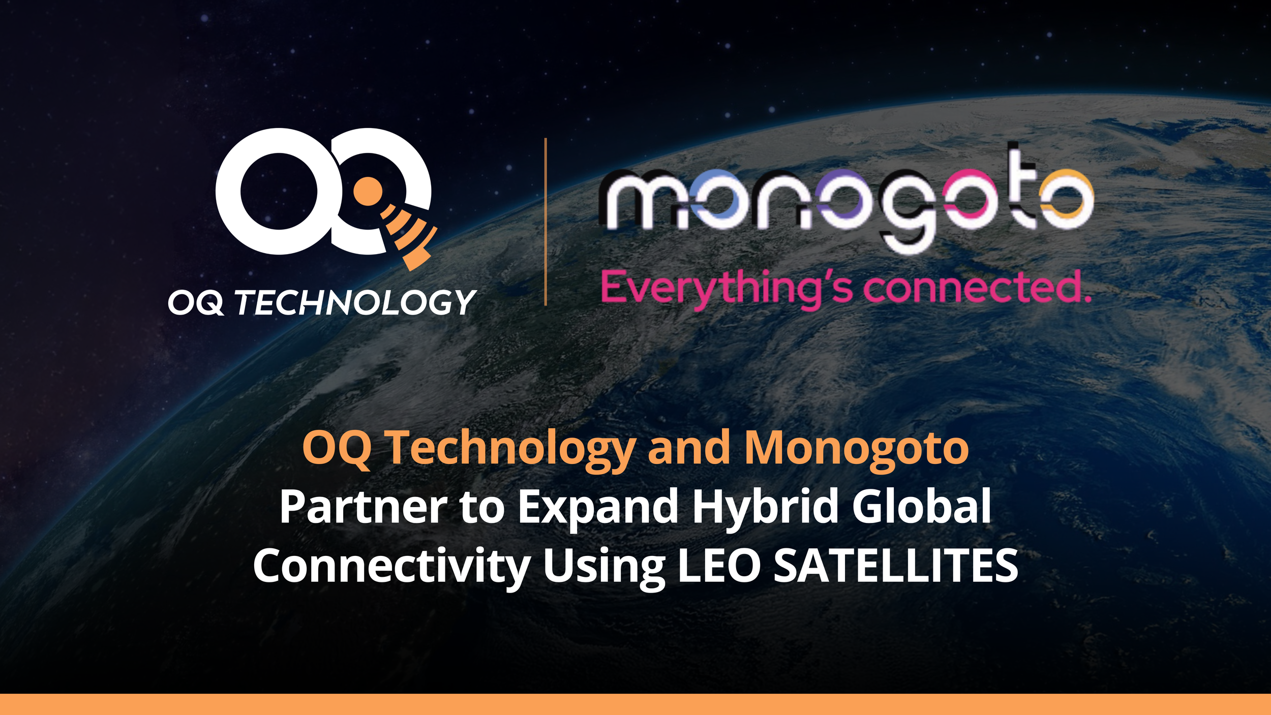 Monogoto Taps OQ to Add LEO NTN to Hybrid Global Connectivity Platform