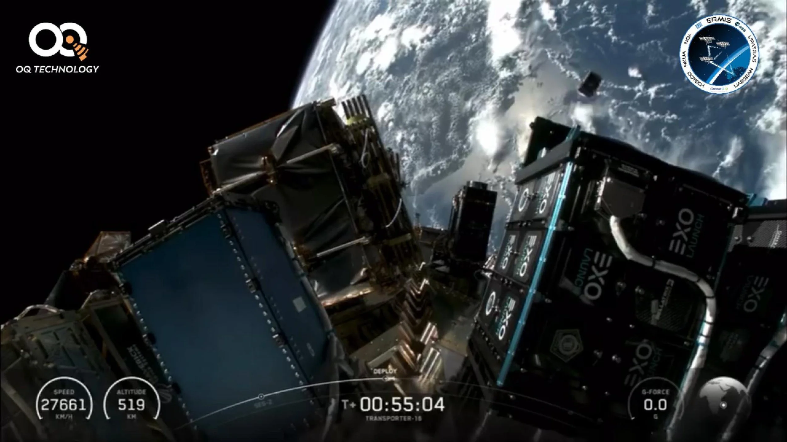 OQ Technology Launches ERMIS Satellites to Advance European 5G NTN and D2D