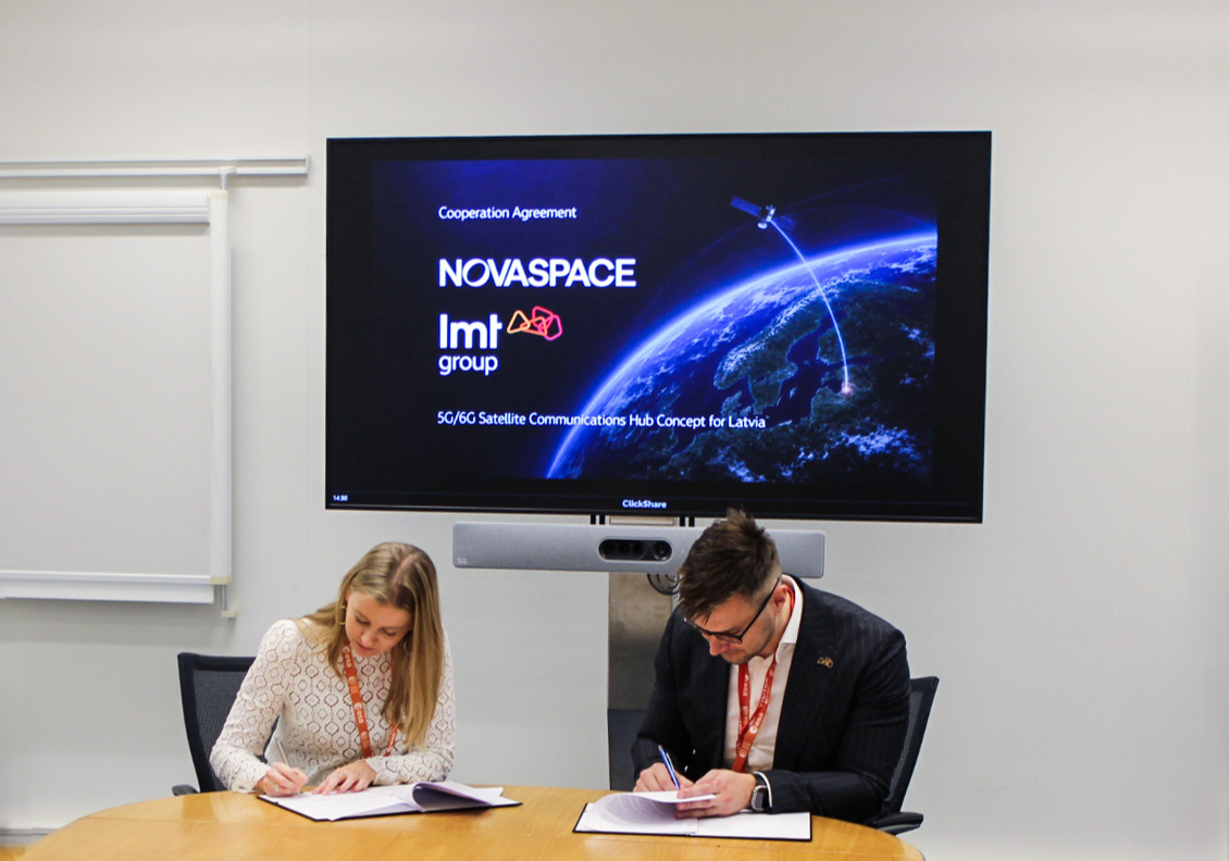 LMT and Novaspace to Develop Latvian 5G/6G Satellite Communications Hub