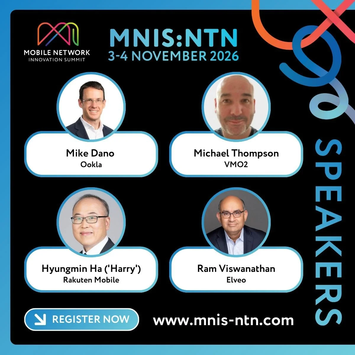 MNIS:NTN Virtual Event - Session Focus: How MNO–Satellite Partnerships Are Unlocking New Opportunities – VMO2, Rakuten Mobile, Elveo and Ookla