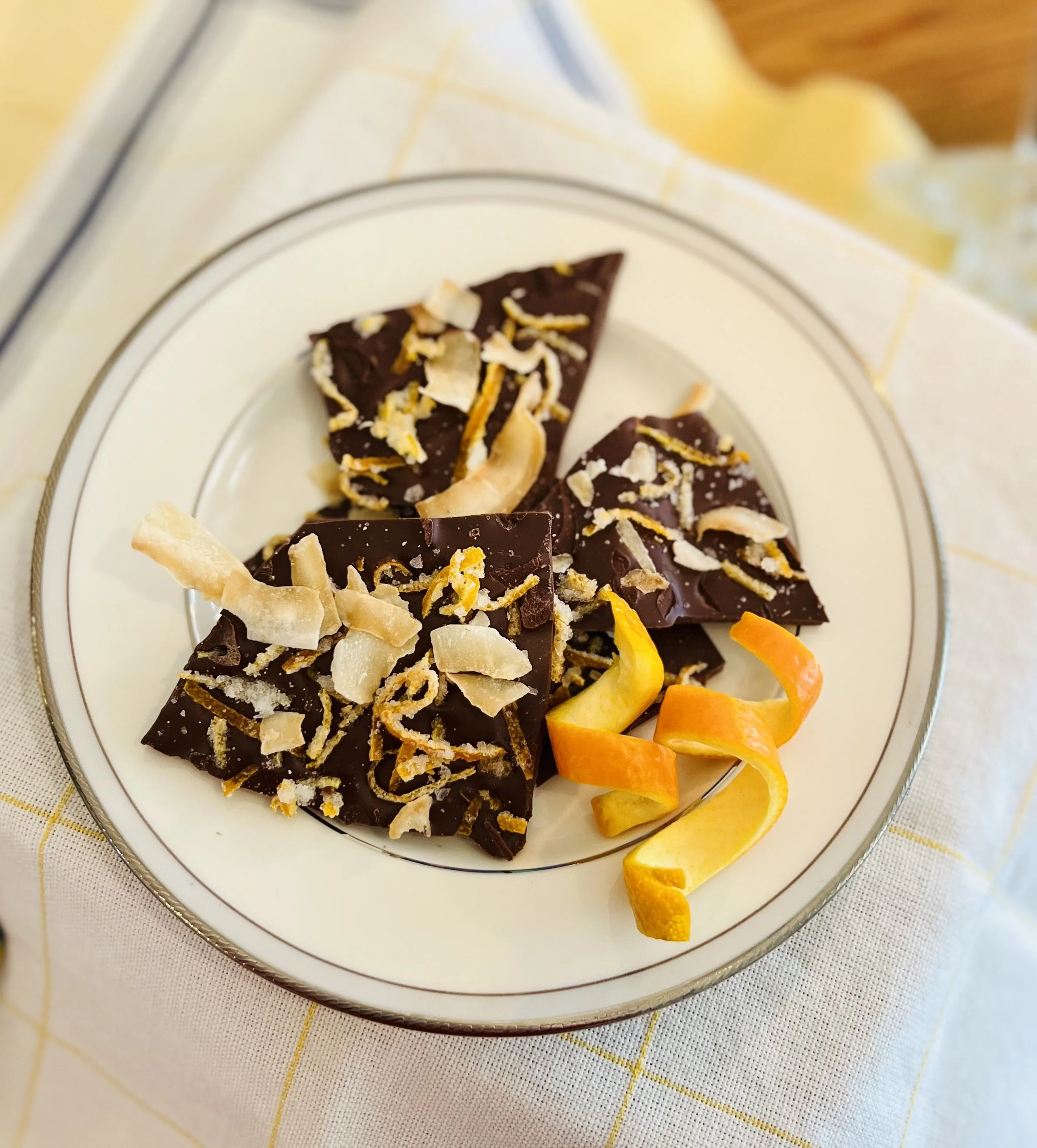 Coconut & Candied Citrus Chocolate