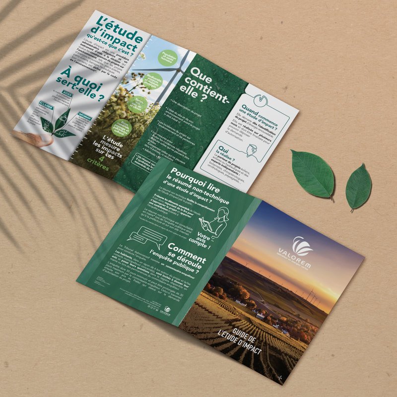 Design of renewable energy brochure