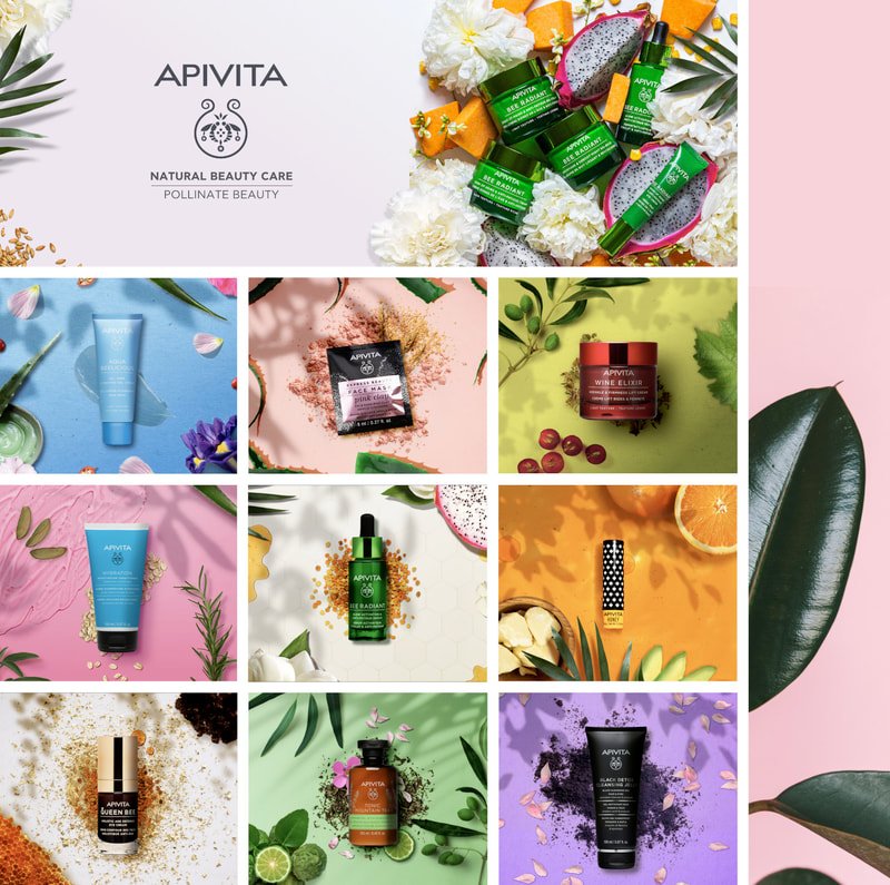 Packshot mockup for Apivita