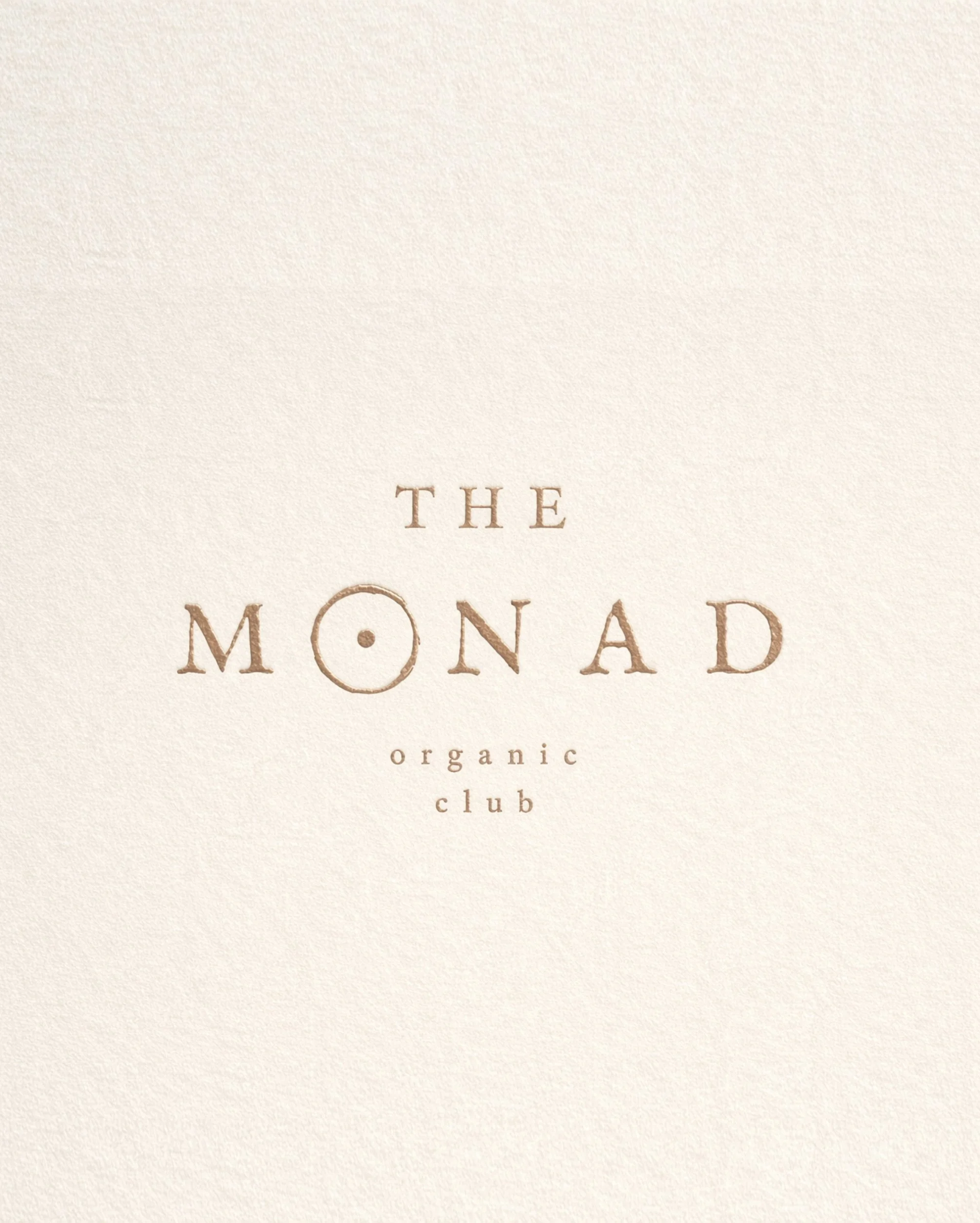 Logo for an organic space