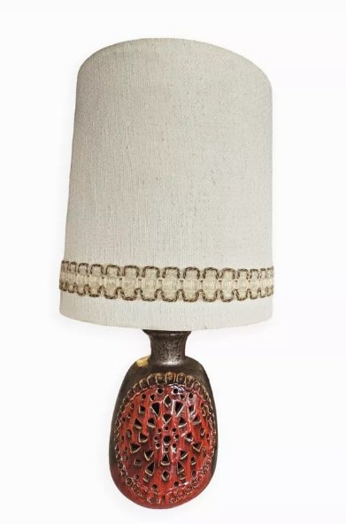 Lampe céramique Fat lava