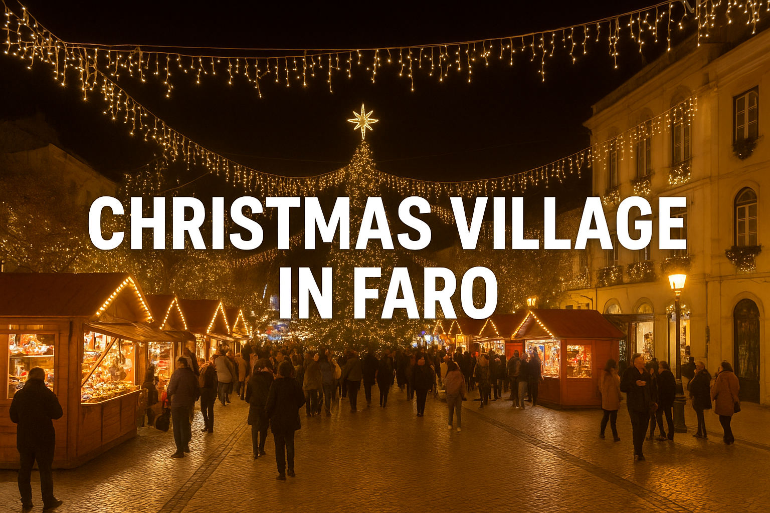 Experience Christmas Magic at the Faro Christmas Village
