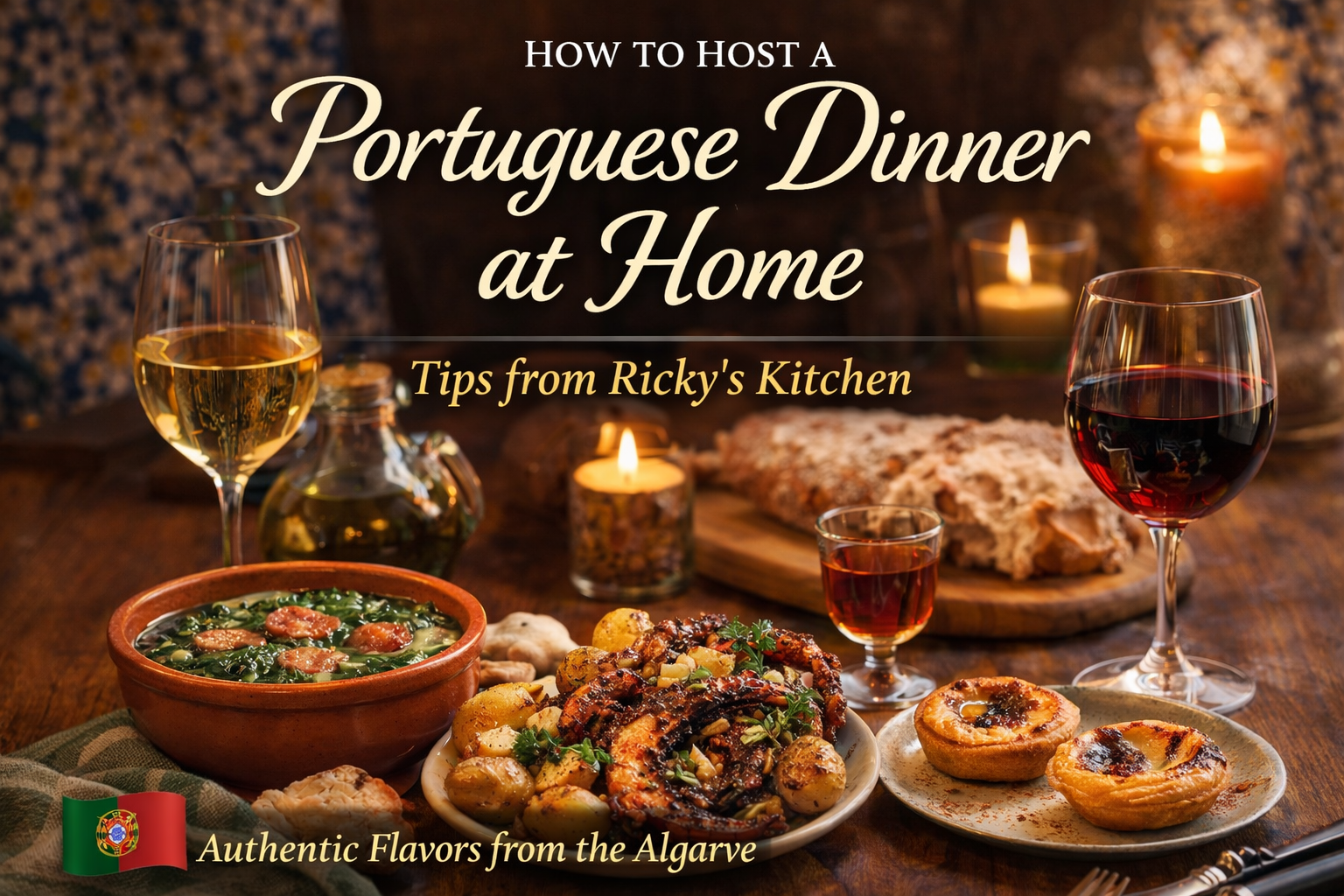 How to Host a Portuguese Dinner at Home — Tips from Ricky’s Kitchen
