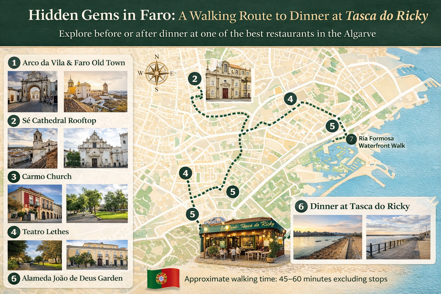 Hidden Gems in Faro: Offbeat Places to Explore Before or After Your Meal