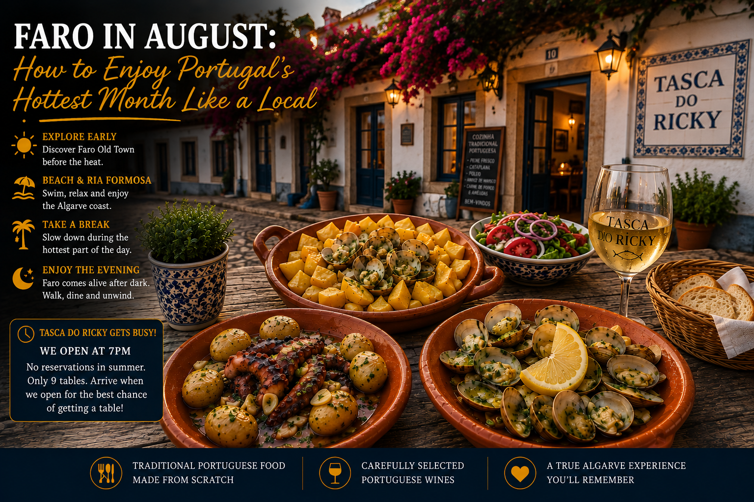 Faro in August: How to Enjoy Portugal’s Hottest Month Like a Local