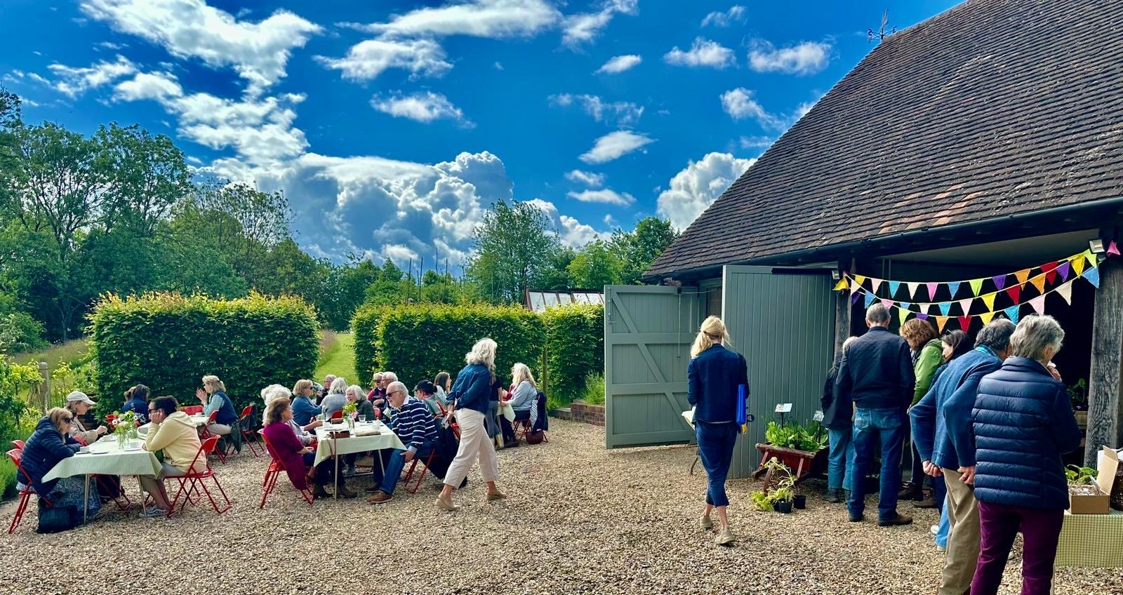 Garden opening for Horatio's Garden