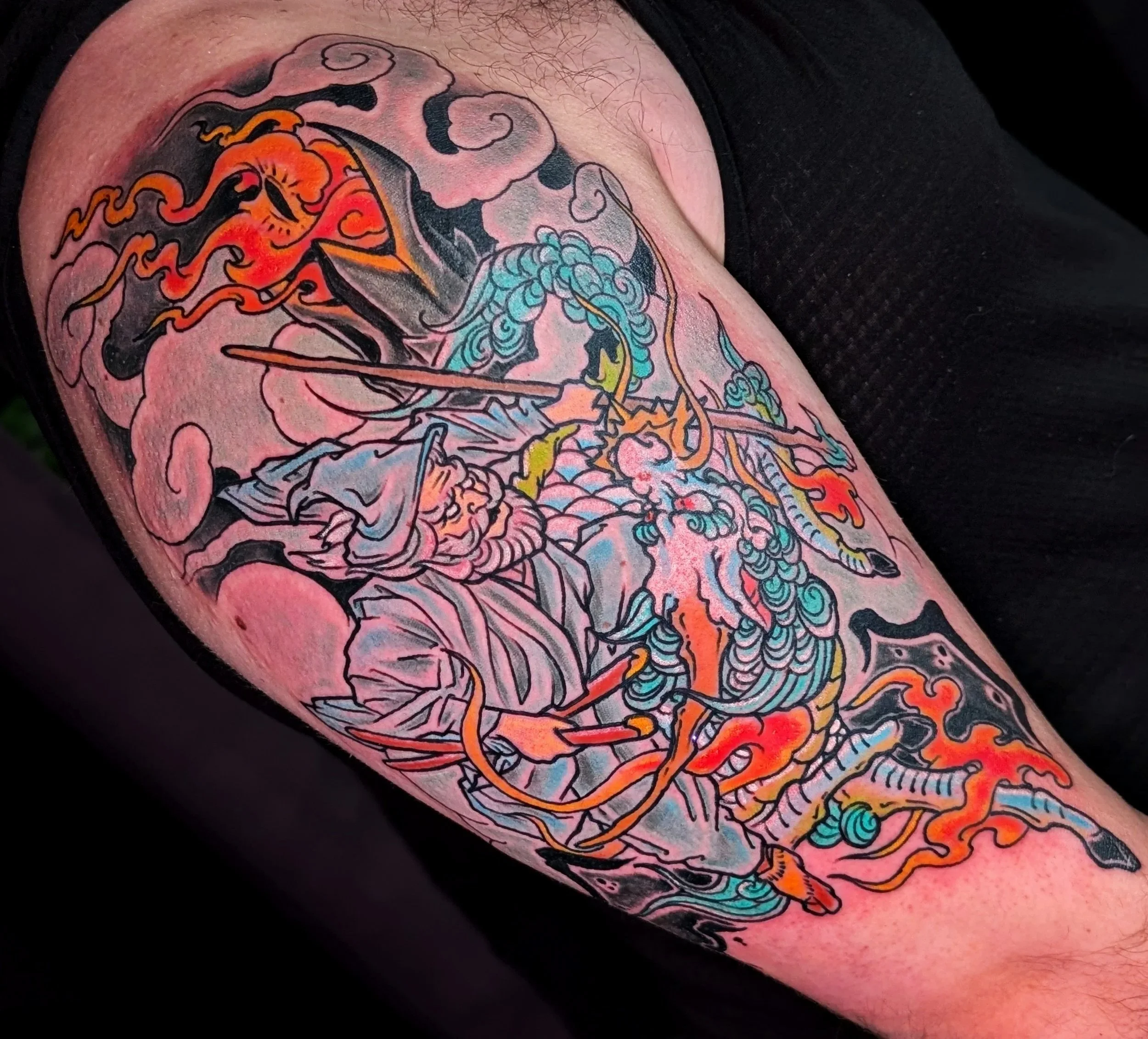 Lord Of The Rings Japanese Tattoo