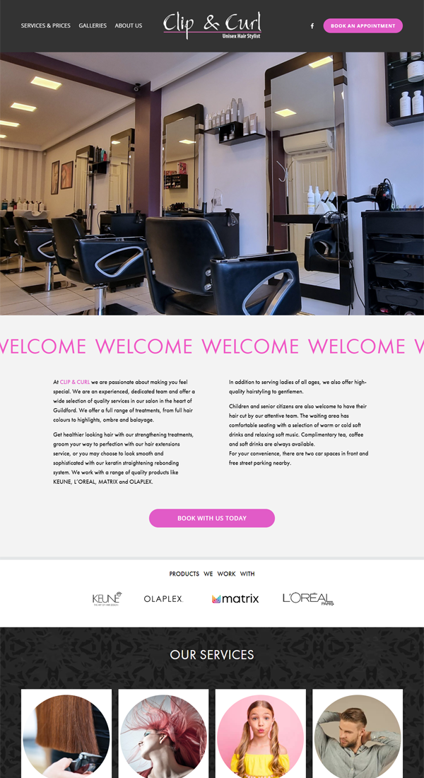 Hair and Nails Beauty Salon - Guildford-London