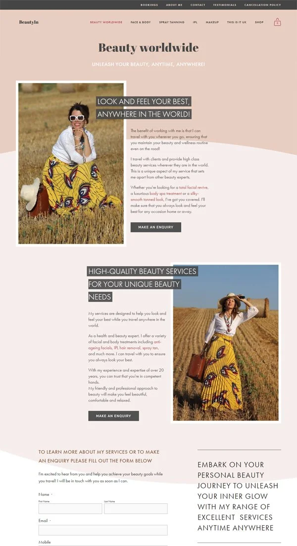 International Beauty Artist - London