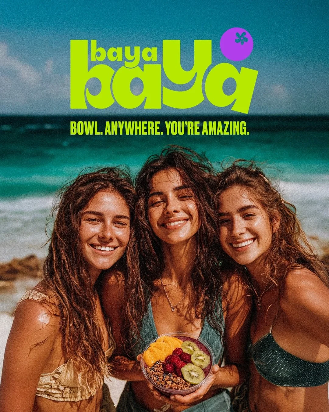 BAYA BAYA 🍓🌴 - PART 1 / 3

My take on the full branding universe for Baya Baya, an a&ccedil;a&iacute; bowl shop that blends sun, fun &amp; fruity vibes 🌞

👉 3 parts to this project:
1️⃣ Branding &amp; Signage
2️⃣ In-store experience &amp; merch
3